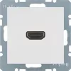 Berker 3315438989 Módulo HDMI, branco
