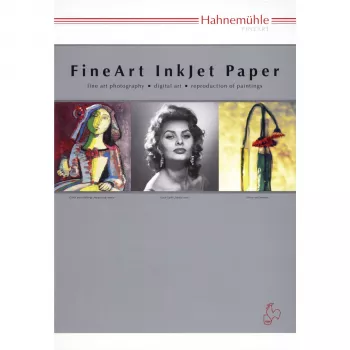 Hahnemühle Photo Rag White A4 188 gsm, 25 folhas de papel Fine Art Inkjet