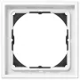 JUNG LS 981 HBF WW Moldura 1 módulo LS 990 28mm saliente branco alpino
