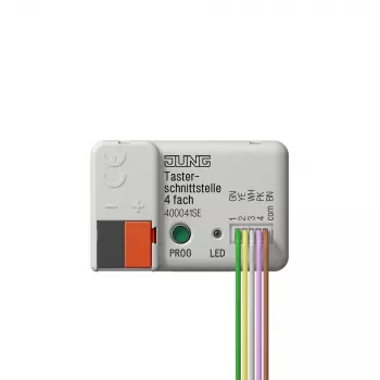 JUNG JG 400041SE KNX Interface de botão 4 módulos