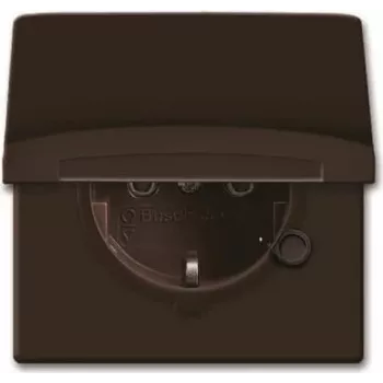 Busch-Jaeger Allwetter 44 Tomada CEE 7/3 2P+E IP44 castanho 250V 16A saliente