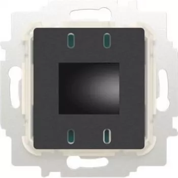 ABB Busch-Jaeger BJ 1096 UTA-BT Módulo regulador de temperatura ambiente 24V contacto de fecho com ecrã (2CKA001032A0537)