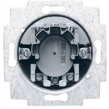 BUSCH-JAEGER 2712USL-101 Interruptor de estores para cilindro perfilado meia-cana 2 polos