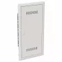 Striebel & John UK648MV Media VT UP Patch Panel 4 filas porta ventilada transparente branca