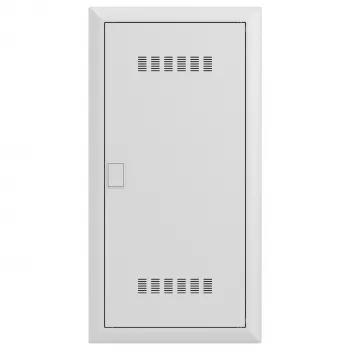 Striebel & John UK648MV Media VT UP Patch Panel 4 filas porta ventilada transparente branca
