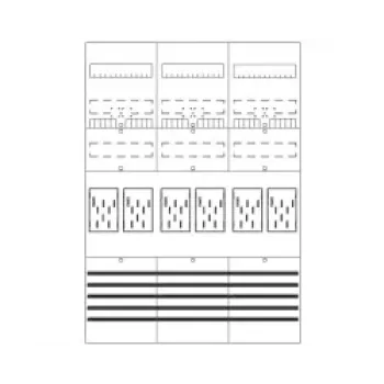 Striebel & John campo de contadores 7RE 6ZBF37B6 pré-montado com BKE-I 2CPX054079R9999