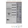 Striebel & John Distribuidor completo DA37CD, montagem à superfície, IP44, 1 lugar de contador, 7 campos de distribuição, branco