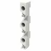 ABB ZE60 Bloco de fusíveis de cavaleiro 2CPX061045R9999 Suporte de fusíveis 1 polo 32A 690V AC 10x38mm cinzento