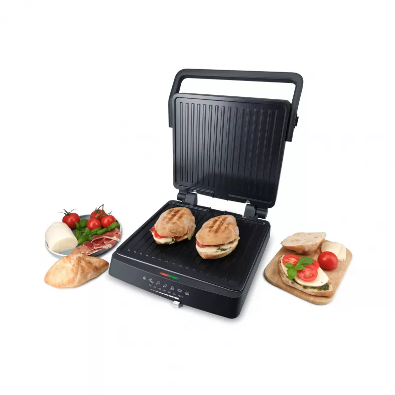Steba FG 75 Grelhador de contacto 1800W aço inoxidável