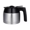 Steba KM F3 Máquina de café de filtro térmica, 1,25 l, 1000 W, aço inoxidável/preto