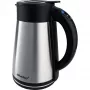 Steba WK 31 Chaleira elétrica sem fios com jarro térmico, 1,7 L, 2200 W, prateado/preto