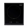 Steba HK 25 Placa vitrocerâmica 2000W 1 zona de cozedura preto/prateado