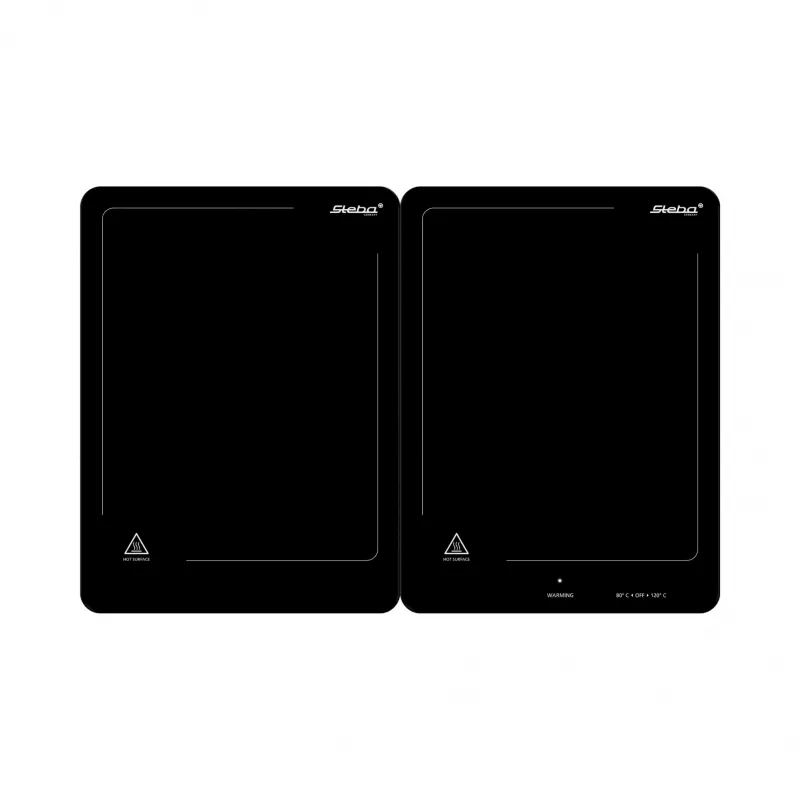 Steba WP 300 Placa de aquecimento - 300W, vitrocerâmica SCHOTT CERAN®, aço inoxidável