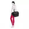 Reisenthel Easyshoppingbag preto - 30L Saco de compras com fixação para trolley