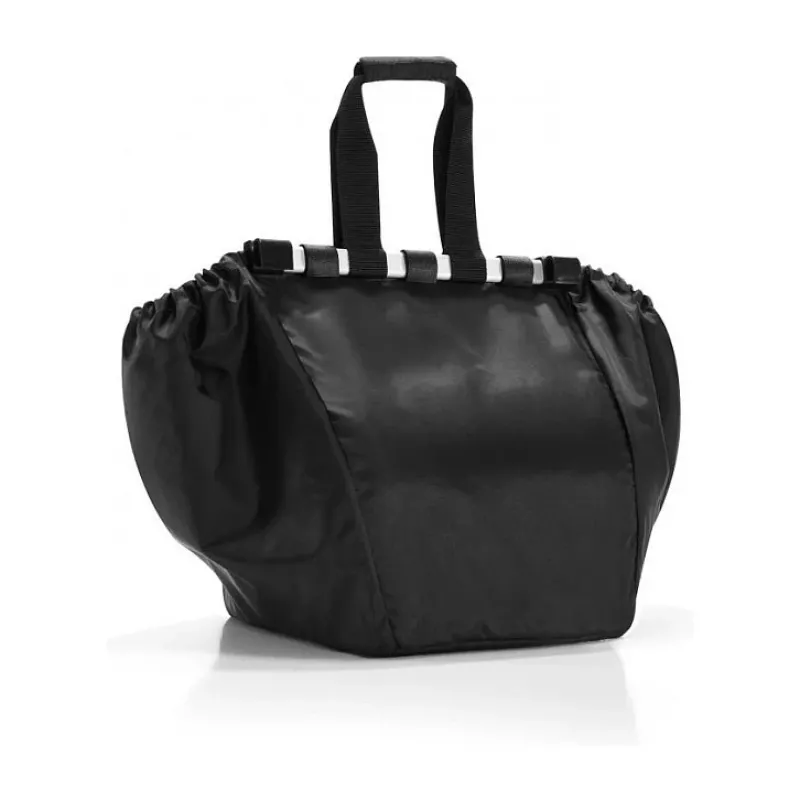 Reisenthel Easyshoppingbag preto - 30L Saco de compras com fixação para trolley