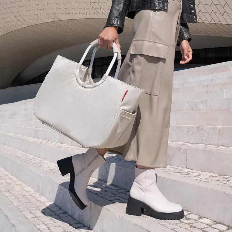 Reisenthel Loopshopper L Herringbone Sand Saco de compras