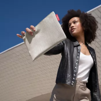 Reisenthel Case 1 Herringbone Sand Necessaire