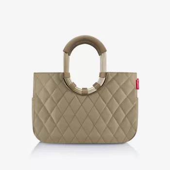 Reisenthel loopshopper M Frame Rhombus Cesto de compras olive (OS5047)