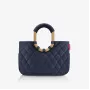 Reisenthel loopshopper M Frame Rhombus Midnight Gold Cesto de compras