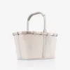 Reisenthel Carrybag Teddy Sand (BK1042) - cesto de compras, 22L, poliéster reciclado