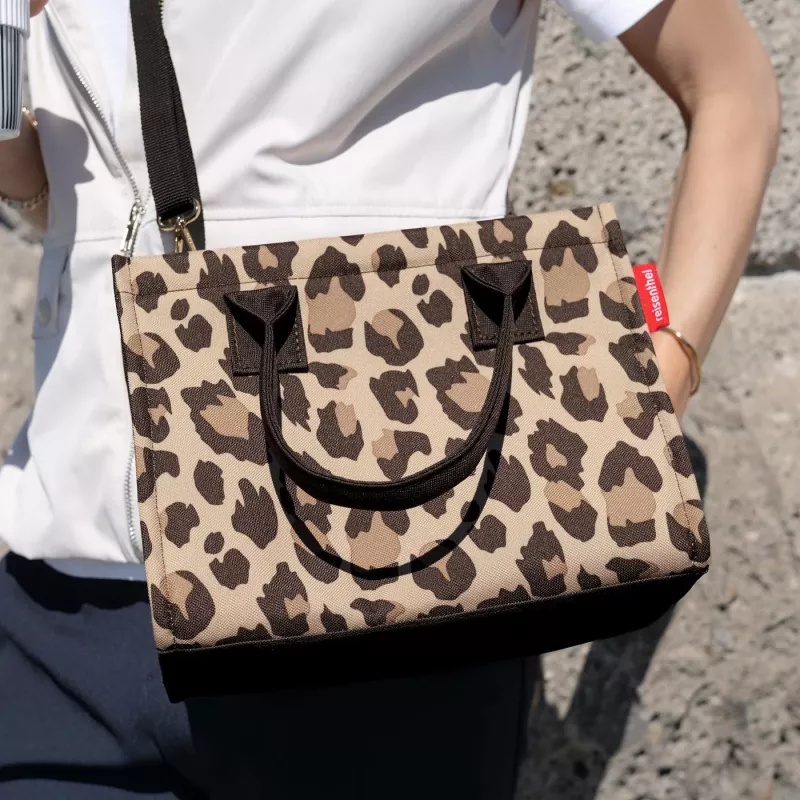 Reisenthel dailyshopper XS Leo Macchiato saco de compras