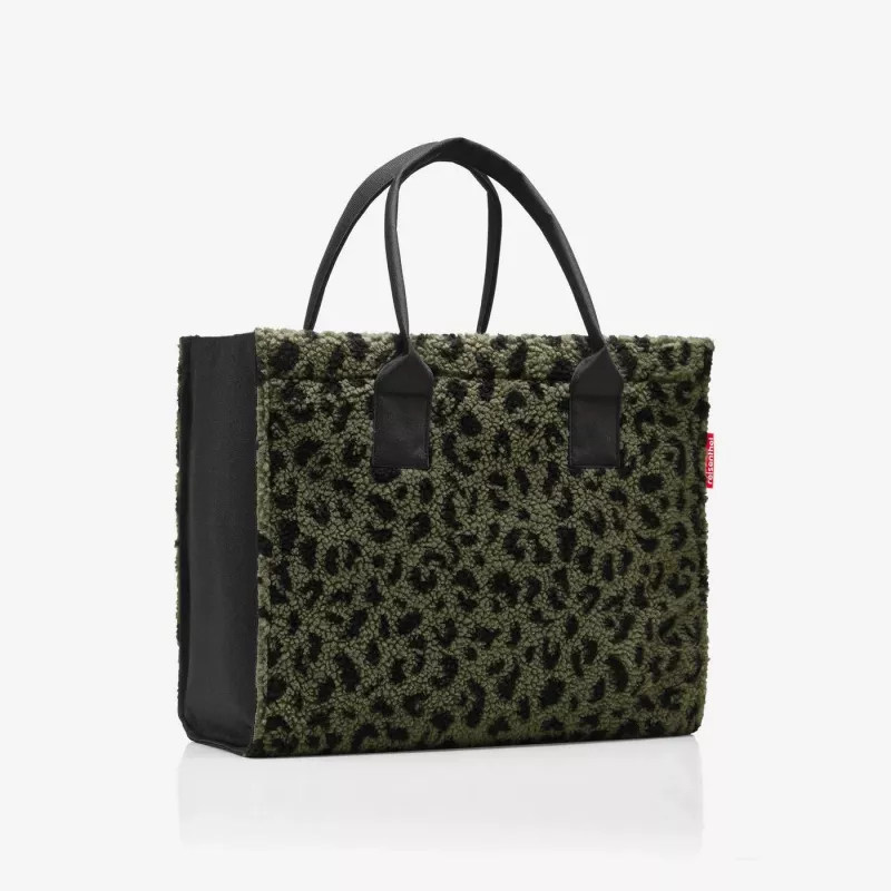 Saco Daily Shopper Teddy Leo Olive Reisenthel