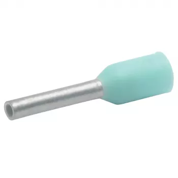 Klauke 168TL Terminal de ponta isolado - 0,34 mm² - AWG 22 - estanhado - turquesa - polipropileno