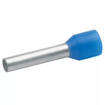 KLAUKE GR4738 Terminal de ponta isolado, 2,5 mm², azul, cobre estanhado, polipropileno (PP), 100 unid.