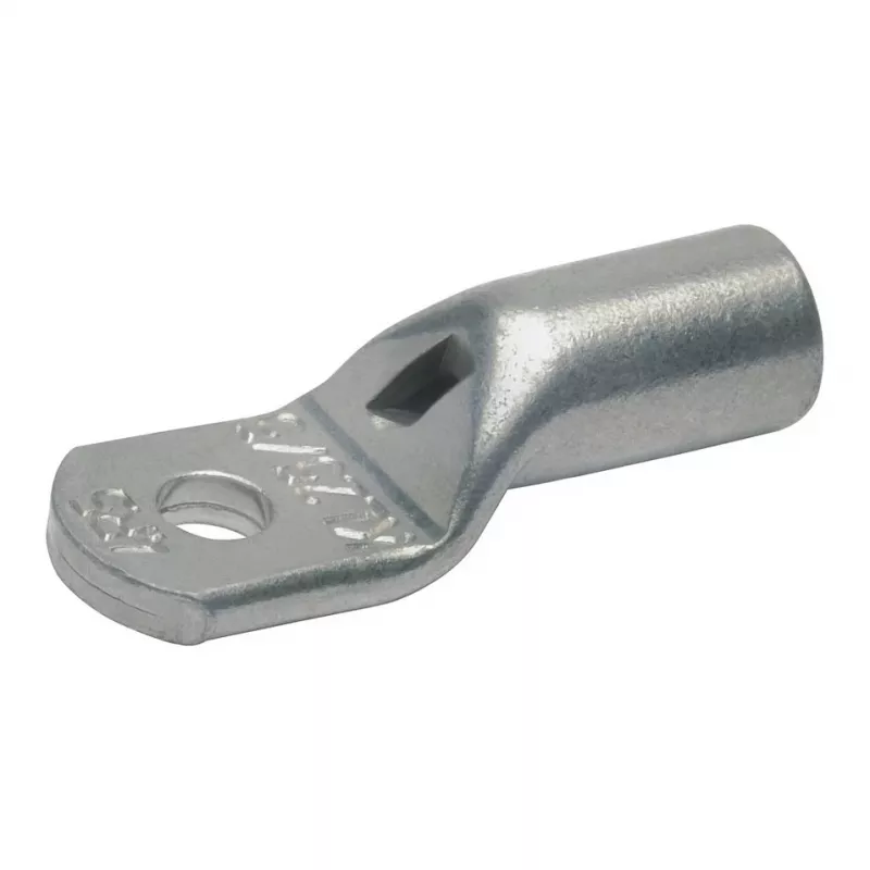 Klauke 4R12MS Terminal tubular 25 mm² M12 E-Cu estanhado por galvanoplastia com furo de inspeção