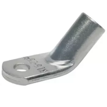 Klauke 49R1245 Terminal tubular, 120 mm², cobre estanhado, curvado 45°, furo para parafuso M12