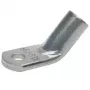 Klauke 49R1245 Terminal tubular, 120 mm², cobre estanhado, curvado 45°, furo para parafuso M12