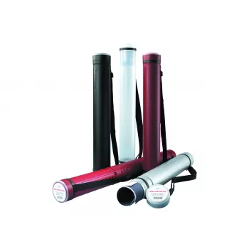 Rumold tubo porta-desenhos telescópico vermelho ZR6612