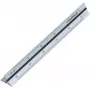 Rumold Escala triangular 10,0 cm prateada