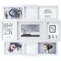 Nielsen Why Not Collage Moldura de galeria branca em resina 8999333