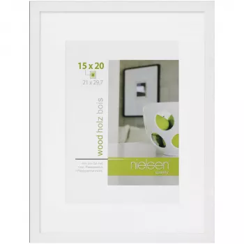 NIELSEN DESIGN Apollon Moldura de madeira branca DIN A4 21x29.7 8988047