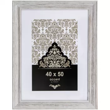 NIELSEN DESIGN Accent Vintage Moldura 40x50 cm madeira branca 3241001