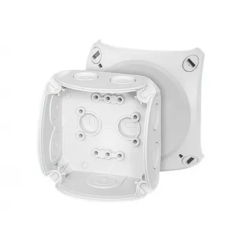 Hensel DK 0200 G Caixa de derivação de cabos até 2,5 mm² sem terminais, cinzento RAL 7035