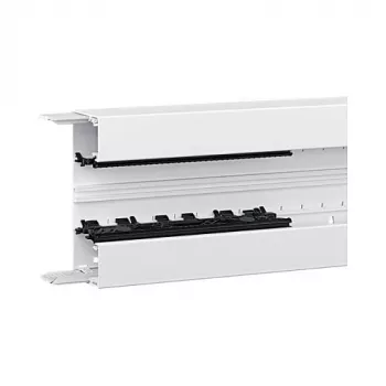 Hager BRN6517019016 parte inferior de canalete de peitoril perfil instalação de aparelhos BRN 65x170mm - 2 m branco