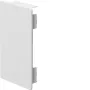 HAGER tampa terminal LF6011069016 60x110mm branco tráfego (RAL 9016) para canalete Tehalit LF