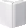 Hager canto exterior SL2008039016 20x80mm branco tráfego (RAL 9016) para canalete Tehalit SL