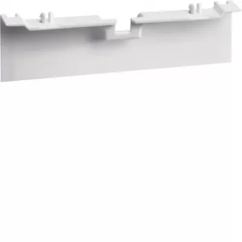 Hager placa de cobertura para suporte de aparelhos SL20080A9016 branco tráfego