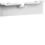 HAGER saia para suporte de aparelhos SL20115A9016 20x115mm branco tráfego