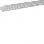 Hager L2232 Calha de cablagem flexível cinzento claro 30mm x 4,5mm x 500mm autoadesiva sem halogéneos