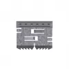Hager BRS651309 Par de acoplamento, elétrico/mecânico, chapa de aço 65x130 mm