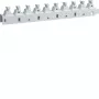 HAGER M5900GRAU Placa de passagem com membrana cinzento (RAL 7035) polipropileno 10 unid.