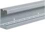 Hager BRA651301ELN Base de calha de peitoril, alumínio anodizado natural, 2000x130x65 mm