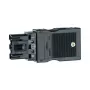 Hager G4703 Tomada de entrada de 3 polos (Wago) para condutores de 1,5-2,5 mm², preto