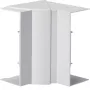 Curva de canto interior ajustável Hager BR651704H9016 para calha de cabos BR/A/S 68x170 mm branco RAL 9016