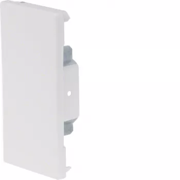 Peça terminal HAGER BRS6513069016 chapa de cobertura em aço 68x130 mm OT80 mm