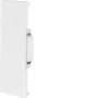 Peça terminal de cobertura HAGER BRS6517069016 chapa de aço 68x170 mm OT80 mm